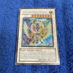 Avenging Knight Parshath Secret Rare TDGS-EN000 Yugioh - Image 1