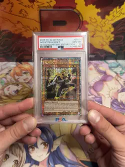 PSA 10 Inzektor Hornet Yu-Gi-Oh 2025 1st Ed Quarter Century Sec Rare RA04-EN171 - Image 1
