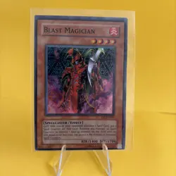 YUGIOH Super Rare Blast Magician FET-EN020 - Image 1