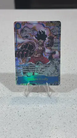 One Piece OP11-118 Snakeman Monkey D Luffy MANGA ALT ART English NM - Image 2