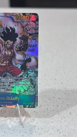 One Piece OP11-118 Snakeman Monkey D Luffy MANGA ALT ART English NM - Image 4