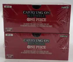 Lot of (2) One Piece TCG OP-13 Carrying On His Will Booster Boxes SEALED ENGLISH - Image 3