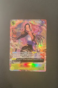 BOA HANCOCK - One Piece PRB02-017 - AA Alt Art Super Rare SR - Premium Booster 2 - Image 2