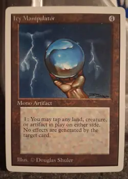 Magic: The Gathering Icy Manipulator Mono Artifact English Card Douglas Shuler - Image 1
