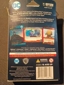 Cryptozoic DC Deck-Building Game Crossover Pack 8 Batman Ninja Oversized Cards - Image 3
