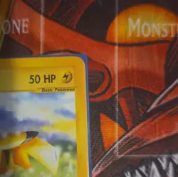 Pokemon Pikachu Regular Common 124/165 Expedition Base Set 50 HP Card - Image 3