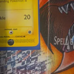 Pokemon Pikachu Regular Common 124/165 Expedition Base Set 50 HP Card - Image 4