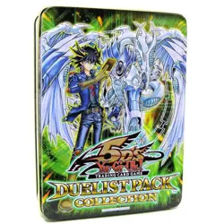 YuGiOh English Duelist Pack Collection Tin 2009 Green New SEALED - Image 1