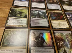 Black MTG Cards Lot Rare, Foil, Land, And More Magic The Gathering Cards! - Image 3