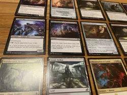 Black MTG Cards Lot Rare, Foil, Land, And More Magic The Gathering Cards! - Image 4