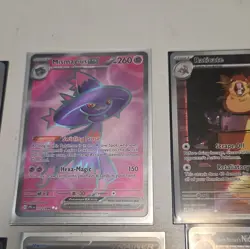 Pokemon TCG SVP Holo Lot Team Rocket's Nidoking EX Mega Clefable EX 6 Cards - Image 4