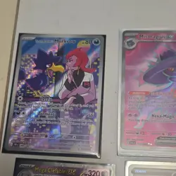 Pokemon TCG SVP Holo Lot Team Rocket's Nidoking EX Mega Clefable EX 6 Cards - Image 5