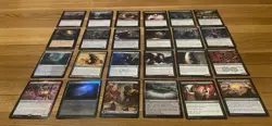 Black MTG Cards Lot Rare, Foil, Land, And More Magic The Gathering Cards! - Image 1