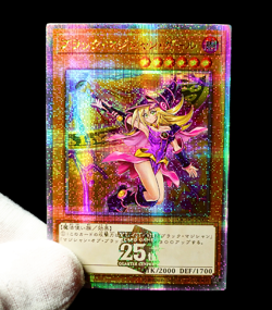 Yugioh Dark Magician Girl Quarter Century Secret Rare Alt Art Holo Anime Custom - Image 3