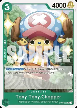 Tony Tony.Chopper OP09-029 English Emperors In New World One Piece Card Game - Image 1