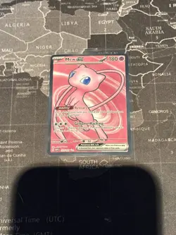 Pokemon Mew EX TCG Full Art Ultra Rare Holo Card 193/165 Scarlet & Violet 151 - Image 1