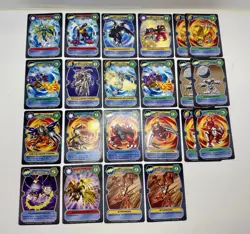Digimon D-Tector Card 2002 Bandai 18 cards 1st Edition Lot 22 Card Phoenixmon - Image 1