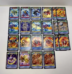 Digimon D-Tector Card 2002 Bandai 18 cards 1st Edition Lot 22 Card Phoenixmon - Image 3