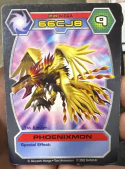 Digimon D-Tector Card 2002 Bandai 18 cards 1st Edition Lot 22 Card Phoenixmon - Image 4