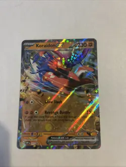 Pokemon TCG Koraidon EX Scarlet & Violet Base Set Holo Card 197 Promo - Image 1