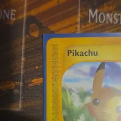 Pokemon Pikachu 50 HP Common Basic Regular 124/165 Expedition Base Set 2002 Card - Image 2