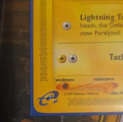 Pokemon Pikachu 50 HP Common Basic Regular 124/165 Expedition Base Set 2002 Card - Image 5