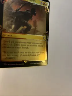 Taunt From The Rampart Showcase Scrolls Foil Card #0481 MTG LP - Image 2