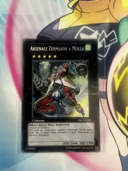 Wind-Up Arsenal Zenmaioh Italian Secret Rare 1st ORCS-EN098 IT098 LP Yugioh TCG - Image 1