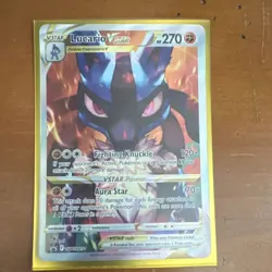 Pokemon Lucario VSTAR SWSH291 Promo Holo SWSH Sword & Shield English Card - Image 1