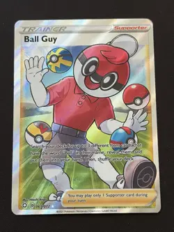 Ball Guy - SWSH Shining Fates 065/072 - Full Art Rare Pokemon Card - Image 1
