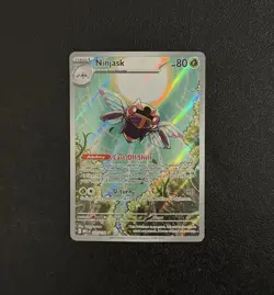Pokemon TCG Ninjask Illustration Rare Card #137/132 Mega Evolutions - Image 1