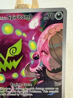 Cynthias Spiritomb SR 244/217 Ascended Heroes Full Art Pokemon Card Near Mint - Image 3
