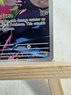Cynthias Spiritomb SR 244/217 Ascended Heroes Full Art Pokemon Card Near Mint - Image 4