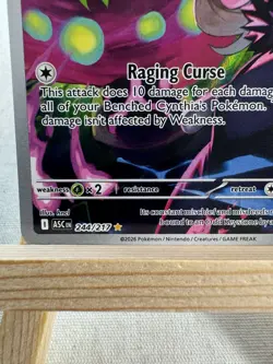 Cynthias Spiritomb SR 244/217 Ascended Heroes Full Art Pokemon Card Near Mint - Image 5