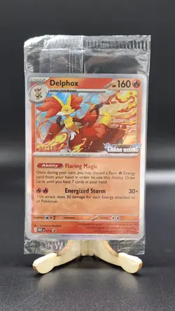 Chaos rising Staff Prerelease Promos Sealed - all 4 cards in sealed pack - Image 1