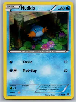 Mudkip - 33/160 Holo Miscellaneous Cards & Products 033/160 MP - Image 1