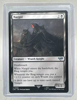 Nazgul 2023 Magic: The Gathering Lord of the Rings Tales Middle-Earth #0100 (A) - Image 1
