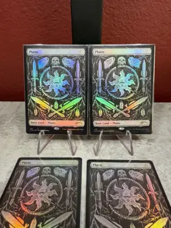 Plains - Foil - Secret Lair Crushing Brutality - 239 NM - Image 1