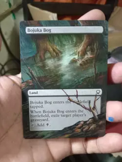 Bojuka Bog MTG Dominaria United Commander Hand Painted Extended Full Altered Art - Image 1