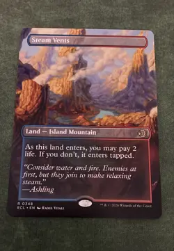 Steam Vents (Borderless) Lorwyn Eclipsed Regular - Image 1