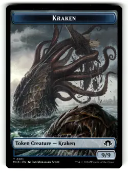 Kraken Token 11 Token Modern Horizons 3 Magic: The Gathering Near Mint - Image 1