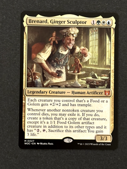 Brenard, Ginger Sculptor - Commander: Wilds of Eldraine WOC - MTG - Image 1