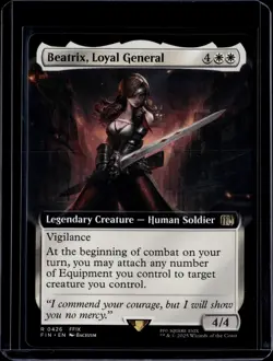 MTG: FINAL FANTASY #426 Beatrix, Loyal General (Extended Art) - Image 1
