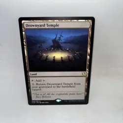 Drownyard Temple 240 Rare Commander 2019 Magic: The Gathering Lightly Played - Image 1