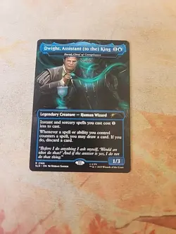 Dwight, Assistant To The King-Baral, Chief Of Compliance Secret Lair MTG NM - Image 1