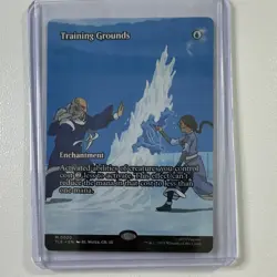 Wizards of the Coast Training Grounds Avatar Enchantment Mythic Blue Borderless… - Image 1