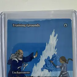 Wizards of the Coast Training Grounds Avatar Enchantment Mythic Blue Borderless… - Image 3