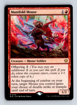 Manifold Mouse English Bloomburrow R 143 - Image 1