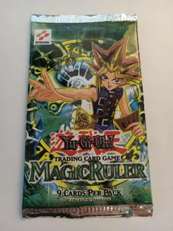 2002 Yugioh MR Unlimited Magic Ruler Booster Pack SEALED TCG NEW Konami - Image 1