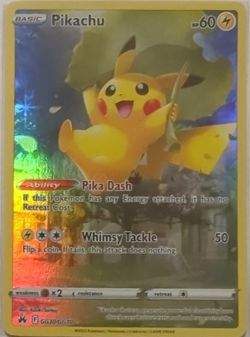 The Pokemon Company Pikachu GG30/GG70 Ultra Rare Holo Basic 60 HP CZ GG EN - Image 1